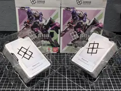 Lot Of 2 Gundam Card Game ST07 Celestial Drive Starter Deck (BRICK NO PROMO) - Image 2