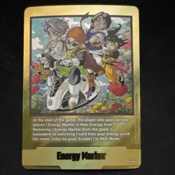 Dragon Ball Super Card Game Energy Marker E-84 Gold Foil Manga Booster 2 - Image 1