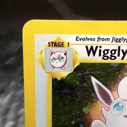 Wigglytuff Holo Rare 19/130 Base Set 2 Pokemon Card WoTC 2000 LP Vintage ⭐ - Image 3
