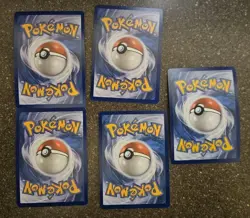 Pokemon Mega Evolution Illustration Rare Lot Of 5 Cards - Image 2