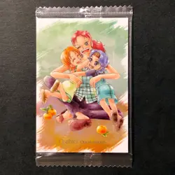 R294 Nami Nojiko Bellmer Japanese One Piece Our Memories Wafer Card Sealed - Image 1