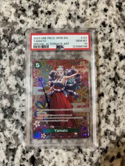 Yamato OP01-121 SEC Alternative Art One Piece Card PRB-01 English Edition - Image 1
