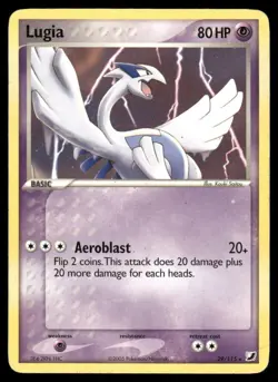 Pokemon Cards Lugia 29/115 Unseen Forces Rare MP - Image 1