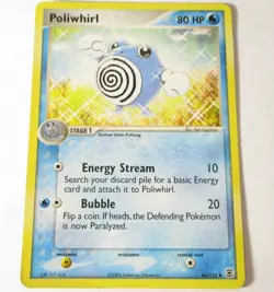 Poliwhirl 46/112 EX FireRed LeafGreen Pokemon Card FRLG - Image 1