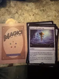 Sensei's Divining Top The List Reprints Regular Playtest Card - Image 1