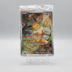 Pokemon Eevee SVP 173 Black Star Promo Sealed Holo Card Prismatic Evolutions ETB - Image 1