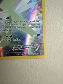 Pokemon TCG Mythical Celebi XY111 Full Art Black Star Holo Promo Card - Image 4