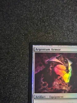 MTG English Argentum Armor Foil Card Scars of Mirrodin - Image 2