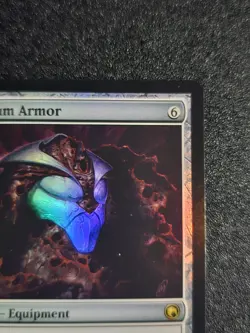 MTG English Argentum Armor Foil Card Scars of Mirrodin - Image 3