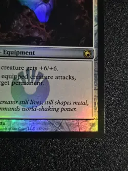 MTG English Argentum Armor Foil Card Scars of Mirrodin - Image 5
