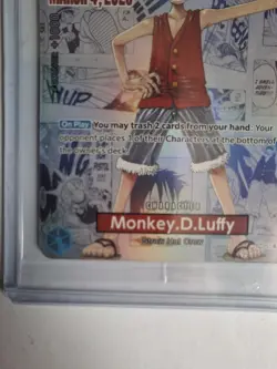 One Piece College Basketball US Voyage Monkey D. Luffy Card ~ IN HAND ~ UNOPENED - Image 5