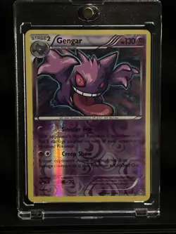 Gengar 60/162 Cosmos Holo Rare Breakthrough TCG Pokemon Card - Image 1