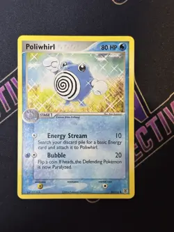 Poliwhirl 46/112 Pokemon FireRed & LeafGreen Regular Card, NM Condition - Image 1