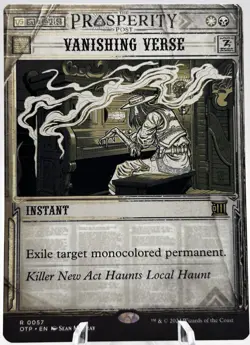 Vanishing Verse 0057 Outlaws Of Thunder Junction Breaking News OTP MTG NM - Image 1