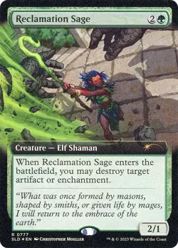Reclamation Sage (Extended Art) [Secret Lair Drop Series] Magic MTG - Image 1