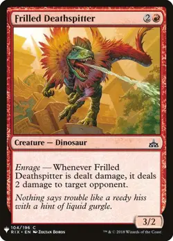 [MTG] Frilled Deathspitter (RIX-104) (PLST) LP-HP - Image 1