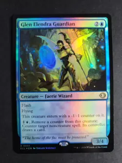Glen Elendra Guardian (Foil) Rare MTG Lorwyn Eclipsed - Image 1