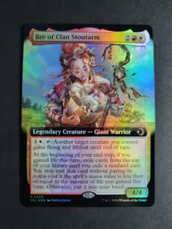 Bre of Clan Stoutarm (Extended Art Foil) Rare MTG Lorwyn Eclipsed - Image 1