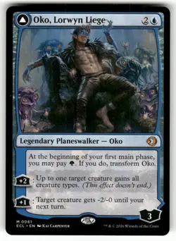 Oko, Lorwyn Liege 61 NM MTG Lorwyn Eclipsed Magic - Image 1