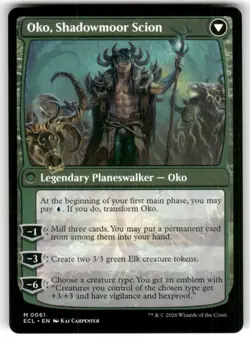 Oko, Lorwyn Liege 61 NM MTG Lorwyn Eclipsed Magic - Image 2