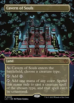 MTG Cavern of Souls The Lost Caverns of Ixalan 345 FOIL - Image 1