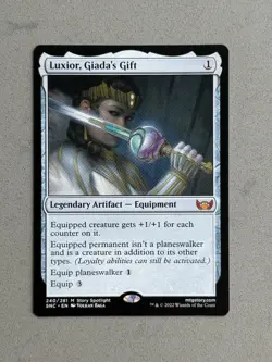 Luxior, Giada's Gift - 240/281 - Mythic - SNC - Magic the Gathering - NM / Mint - Image 1