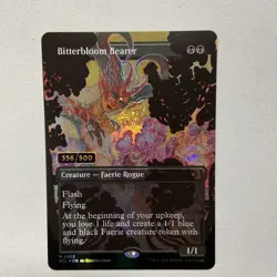 Bitterbloom Bearer SERIALIZED FOIL 356/500 Lorwyn Eclipsed - Image 1