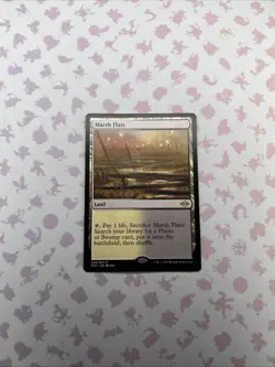 Magic the Gathering Marsh Flats Rare Land Regular 248 Modern Horizons 2 - Image 1
