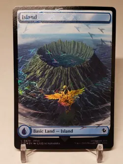 Island (Chocobo Track Foil) Commander: Final Fantasy Foil - Image 1