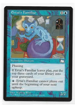 Magic the Gathering ~ MTG ~ 1x Ertai's Familiar ~ Weatherlight ~ M/NM - Image 1