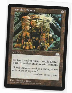 Magic the Gathering ~ MTG ~ 1x Xanthic Statue ~ Weatherlight ~ M/NM - Image 1