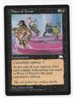 Magic the Gathering ~ MTG ~ 1x Wave of Terror ~ Weatherlight ~ M/NM - Image 1