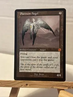 Platinum Angel MTG(BRO) The Brothers’ War - Schematic 41 + Retro Frame 104 - Image 2