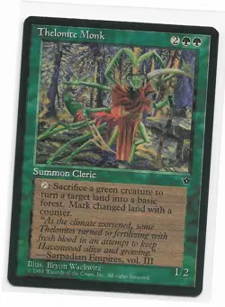 Magic the Gathering ~ MTG ~ 1x Thelonite Monk ~ M/NM ~ FALLEN EMPIRES - Image 1