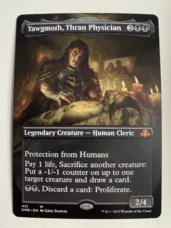 Yawgmoth, Thran Physician Borderless 431 Dominaria Remastered 2023 MTG DMR MT/NM - Image 1