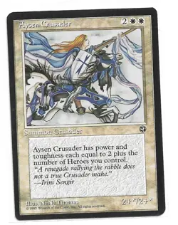 Magic the Gathering ~ MTG ~ 1x Aysen Crusader ~ Homelands ~ M/NM - Image 1