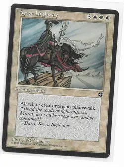 Magic the Gathering ~ MTG ~ 1x Aysen Highway ~ Homelands ~ M/NM - Image 1