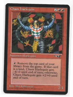 Magic the Gathering ~ MTG ~ 1x Chaos Harlequin ~ Alliances ~ M/NM - Image 1