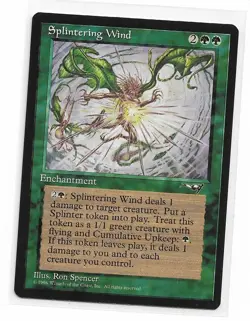 Magic the Gathering ~ MTG ~ 1x Splintering Wind ~ Alliances ~ M/NM - Image 1