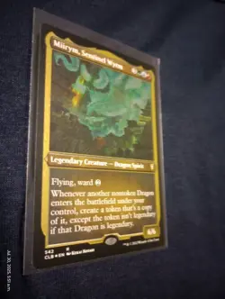 MIIRYM, SENTINEL WYRM - FOIL ETCHED - CLB - NM - PACK FRESH - MTG - Image 1