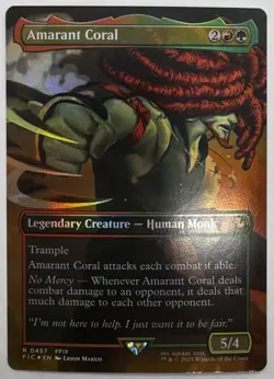 Amarant Coral (Borderless) Commander: Final Fantasy Foil - Image 1