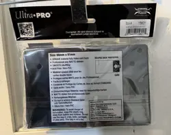 Eclipse Ultra Pro MTG Deck Protector Sleeves Black Pro Gloss 100 Standard - Image 2