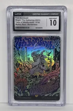 MTG LOTR Tom Bombadil / Borderless Poster (Foil) #745 - CGC 10 Not PSA - Image 1