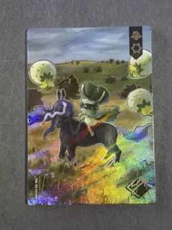 NON TCG Chinese Pokemon Elf Eif Origin Collection 3.0 YS Shadow Rider Calyrex - Image 1