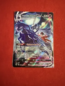 Pokemon TCG Astral Radiance Shadow Rider Calyrex VMAX TG18/TG30 - Image 1