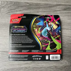 Pokemon TCG: Phantasmal Flames Triple Blister Pack (Weavile) - New & Sealed ✅ - Image 2