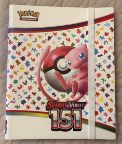 Pokemon Scarlet and Violet 151 Mew Binder Only (NEW) - Image 1