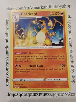 Pokemon Charizard 025/185 Vivid Voltage NM - Image 1