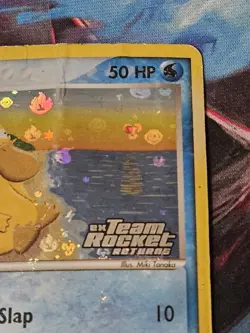 Pokemon TCG - Psyduck - Ex Team Rocket Returns Reverse Holo Stamped 70/109 - Bad - Image 2