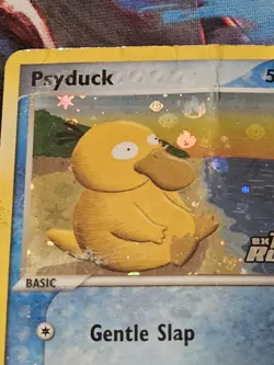 Pokemon TCG - Psyduck - Ex Team Rocket Returns Reverse Holo Stamped 70/109 - Bad - Image 3